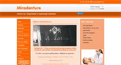 Desktop Screenshot of miradenture.com