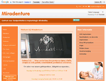 Tablet Screenshot of miradenture.com